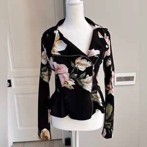 Have Black Floral Blazer